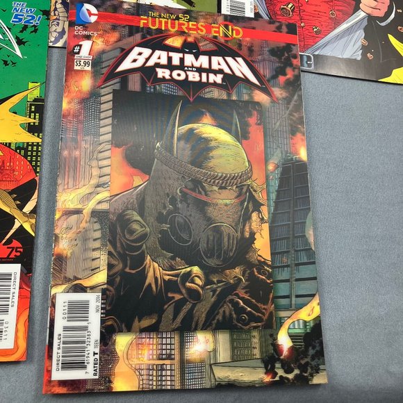 Batman & Robin DC Comic Books Lot 2012 Series 15 Issues + Lenticular - Picture 5 of 5